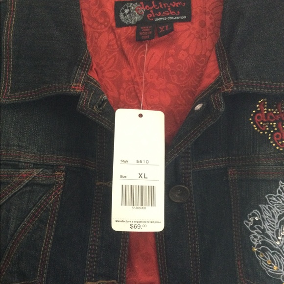 Platinum Plush Limited Edition Jean Jacket - Picture 6 of 9
